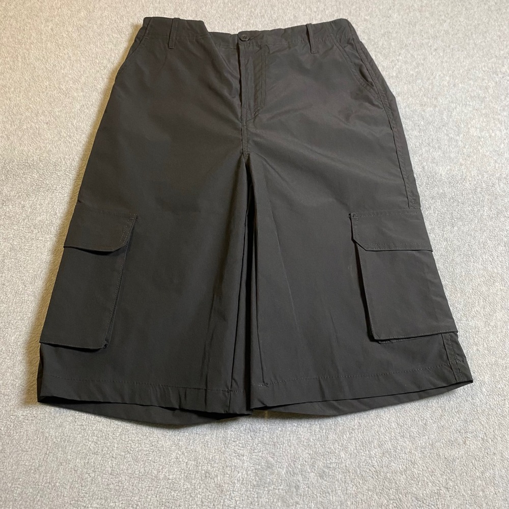 Love Tree Cargo Shorts Mens Large Black Utility Shorts Streetwear Gorpcore New